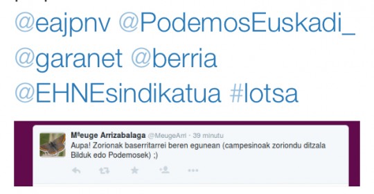 Baserritar ikuspegitik “papanatismoa” non?